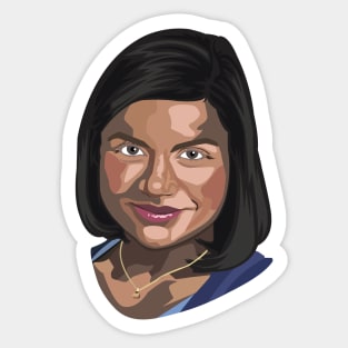 Kelly Kapoor - Mindy Kaling (The Office US) Sticker